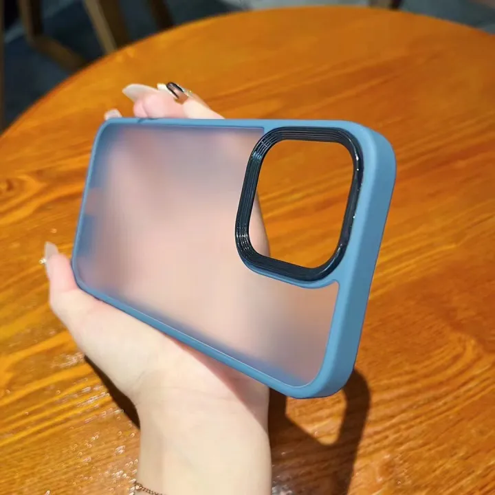 CrashStar%20Skin%20friendly%20Matte%20Transparent%20Hard%20Shockproof%20Case%20For%20iPhone%2015%2014%2013%2012%2011%20Pro%20Max%20XS%20XR%20X%208%207%20Plus%20Simple%20Casing%20Clear%20Anti%20fall%20Phone%20Cover%20Shell%20Hot%20Sale%20-%20Image%209