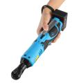 42V 230RPM HOT SELL New 90N.m 3/8" Cordless Electric Right Angle Ratchet Wrench Tool Kit Car Repair Mechanical Maintenance -. 