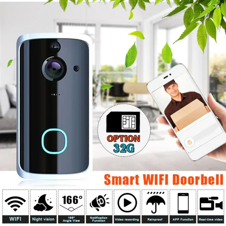 KEPEAK Doorbell Camera Wireless, Video Door Bell with KEPEAK Doorbell Camera Wireless, Video Door Bell with