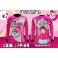 FOOD PANDA NEW DESIGNS Full Sublimation 3D Print Breathable T Shirt Summer Long Sleeve Tee for Men. 