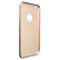 i6 6S 4.7/ Plus 5.5 Original Brand 1:1 Slim Back Hard Armor Case for Apple iphone 6 6S /Plus Shockproof Matte Cover Logo Hole - Gold. 
