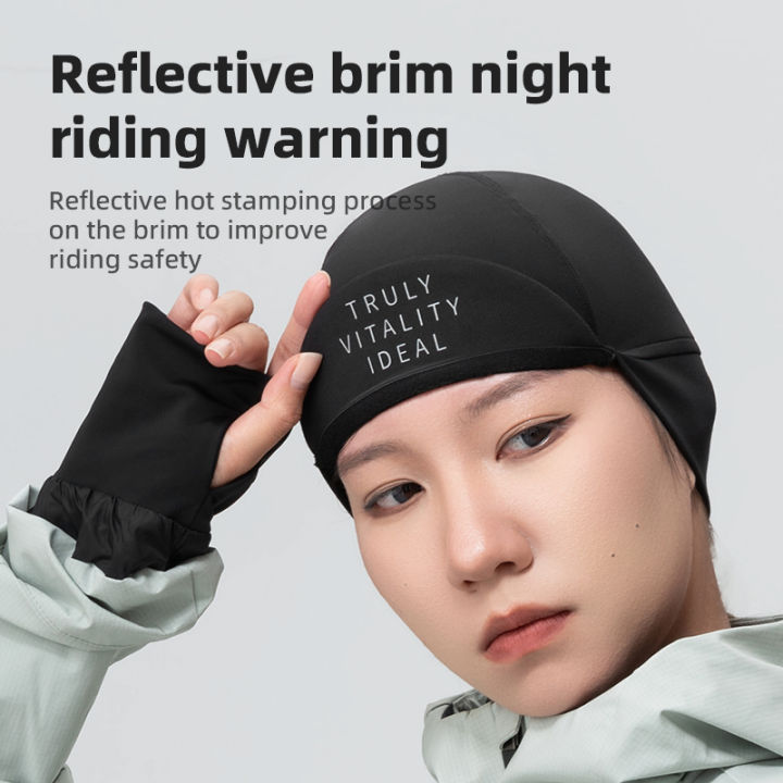 ROCKBROS%20TVI%20Fleece%20Cycling%20Cap%20Warm%20Windproof%20Elastic%20Sweat-Absorption%20Hat%20Autumn%20Winter%20Portable%20Running%20Cycling%20Hiking%20Outdoor%20Sports%20Equipment%20-%20Image%204