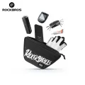ROCKBROS Bike Bag 0.7L Large Capacity Bicycle Trapezoidal Front Bag Portable Folding Bike Handlebar Bag. 
