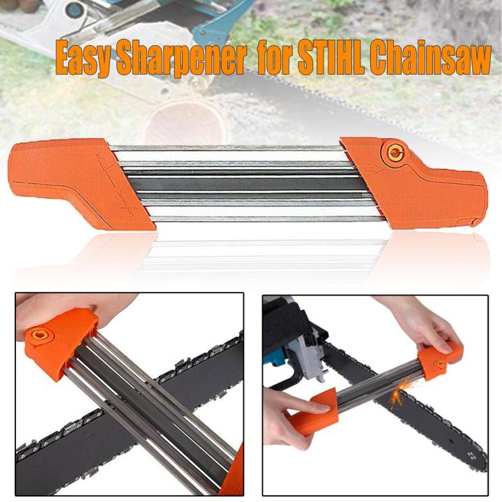 2 in HOT SELL New 1 Easy Chainsaw Chain Sharpener File 3/8p 4.0 mm for STIHL 56057504303 -