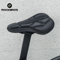 ROCKBROS Bicycle Saddle Cover Breathable Soft Memory Foam Cushion Bike Seat Cover Bike Accessories. 