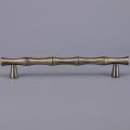 【Quality】 Vintage Creative Bamboo Handles Brushed Cabinet Drawer Pulls 1PC CC64MM 96MM 128MM. 