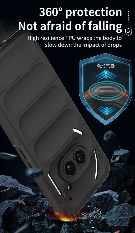 ISOI - Cover compatibile con Nothing Phone 2a / 2a Plus Custodia, con