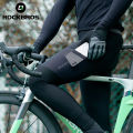 ROCKBROS Winter Fleece Thermal Cycling Trousers Warm Bike Long Pants Men Women Windproof Bicycle Tights Pant With Shockproof Pad. 