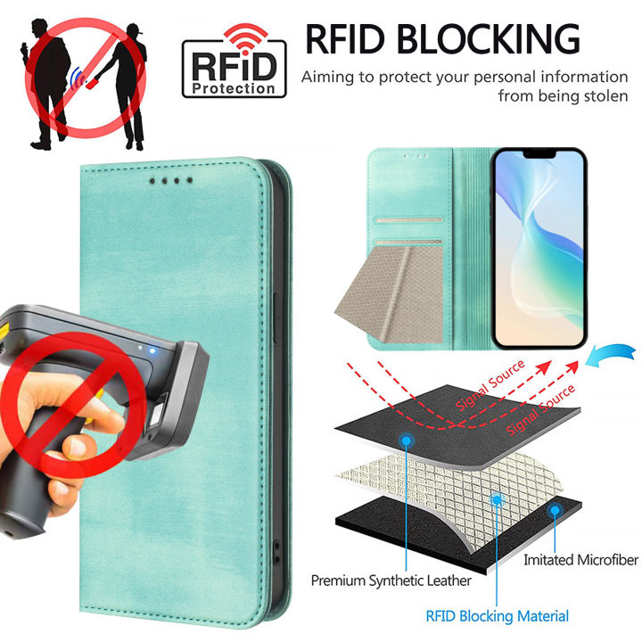 NEW%20lthmy%20for%20Realme%20C63%204G/Realme%20C61%204G/Realme%20Note%2060%20Wallet%20Case%20Vintage%20Leather%20Cover%20with%20Card%20Holder%20Kickstand%20Magnetic%20Closure%20Flip%20Case%20-%20Image%204