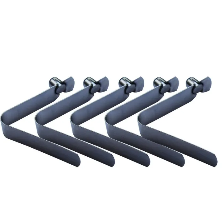 5PC%20Silver%20Kayak%20Paddle%20Tent%20Pole%20Push%20Button%20Spring%20Snap%20Clip%20Locking%20Tube%20Pin%20Water%20Sports%20Rowing%20Boats%20Durable%20-%20Solid%20single%20head%20-%20Image%203