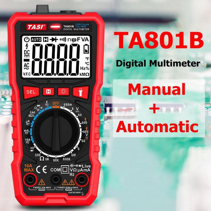 Automatic LCD Best Dugital Multimeter Ammeter Tools DIY AC/ Voltage ...