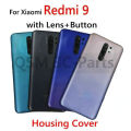 เคสฝาหลังแบตเตอรี่ Xiaomi Redmi 9 พร้อมเลนส์และปุ่ม. 