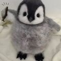 Emperor Penguin baby plush toy doll cartoon cute gift. 
