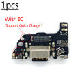 Charger Board Flex For Xiaomi Mi 11 Lite Mi11 Lite 4G / 5G USB Port Connector Dock Charging Board Flex Cable With IC Support Fast Charging. 
