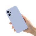 Oppo A96 Case CPH2333 Plain Candy Color Soft Silicone Phone Cover For OppoA96 Casing 6.59''. 
