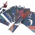 【ALLGOOD】70pcs/set Chinese Style Tide Crane Origami Square Color Paper Printing Children's DIY Handmade Paper Scrapbooking Decoration. 