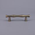 【Quality】 Vintage Creative Bamboo Handles Brushed Cabinet Drawer Pulls 1PC CC64MM 96MM 128MM. 