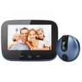 4.3'' LCD New Digital Door Viewer Peephole Eye Doorbell Video IR Camera Security UK - Blue. 