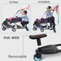 Stroller Board Toddler Buggys Board Wheel Board Skateboard for Prams Joggers.