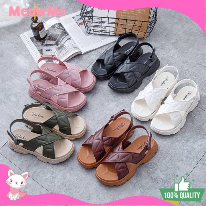 [Kasut Raya 2026]READY STOCK Women Sandal Kasut Perempuan Heel Shoes