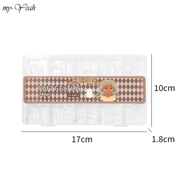 Myyeah%20240Pcs%20Matte%20False%20Nail%20Tips%20Almond%20Coffin%20Fake%20Nail%20Tips%20Full%20Cover%20Artificial%20UV%20Gel%20Quick%20Extension%20DIY%20Manicure%20Tools%20-%20Image%207