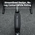 ROCKBROS Bicycle Front Tube Bag Stable Narrow Design 1.3L Capacity for MTB Road Bike Cycling Accessories. 