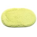 Absorbent Soft Bathroom Bedroom Floor Non-slip Mat Bath Shower Rug Plush-Light Green. 
