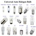 xps Universal Halogen Bulb T5 T10 T15 T16 T20 S25 1156 1141 1016 G11 G18 12V Car Accessories Parking License Plate Dome side marker light Interior Light Lamp. 