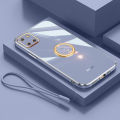 YBD ultra thin silicone phone case suitable for Samsung Galaxy Plus 10 Pro Note 10 Note 20 Ultra Dee gold strap anti fall protection with watch ring and free strap. 