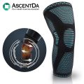 【Footprint】 2020 (1 Item) Knee Compression Sleeve - Best Knee Brace For Knee Pain For Men & Women – Knee Support For Running, Basketball, Weightlifting, Gym, Workout, Sports – Please Check Sizing Chart. 