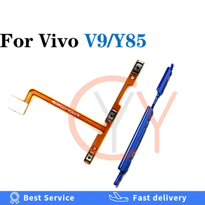 For%20VIVO%20V9%20Y85%20Back%20Home%20Button%20Fingerprint%20Scanner%20Sensor%20Return%20Key%20Volume%20Button%20Power%20Switch%20On%20Off%20Button%20Flex%20Cable%20-%20Image%206