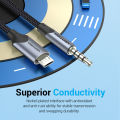 Vention to Male Aux HiFi quality For Phone Sound Card Microphone Micro USB To 3.5mm Audio Cable jack.