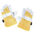 1 Pair HOT SELL New Large Heavy Duty Men Leather Gardening Gloves Garden Work Hand Protection -. 