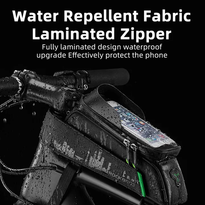 ROCKBROS%20Front%20Tube%20Phone%20Bicycle%20Bag%20Touch%20Screen%20Cycling%20Bike%20Bag%20Waterproof%20Frame%20Panniers%20For%205.8/6%20Inch%20bmx%20Mtb%20Accessories%20-%20Image%207
