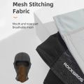 ROCKBROS Cycling Face Mask Ice Silk Sun Protection Motorcycle Face Cover Breathable Breathable Scarf with Glasses Hole Unisex Quick-Drying Cycling Washable Mask. 