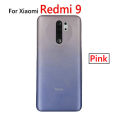 เคสฝาหลังแบตเตอรี่ Xiaomi Redmi 9 พร้อมเลนส์และปุ่ม. 