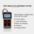 MICRO-200 Pro 12V Battery Tester with LCD & LED Display for Car & Motorcycle - High-Quality Charging System Diagnostic Tool. 