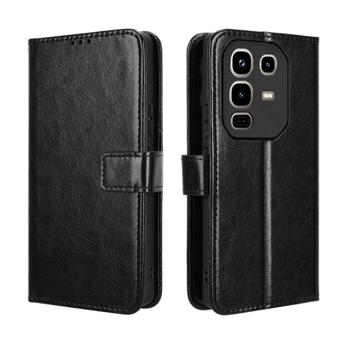 lthmy for Infinix Note 50 4G X6858 Case Wallet PU Leather Back Cover Stand Holder Flip Cover