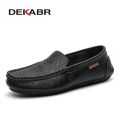 DEKABR Brand New Men Loafers Genuine Hide Flats Driving Casual Shoes Classic Comfortable Daily Working Fashion Men Shoes. 