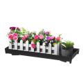 PP Plant HOT SELL New Tray Succulents Seedling Drain Garden Balcony Growing Holder Nursery - Black. 