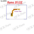 【WEJA】For OPPO Reno 2F 2Z CPH1989 CPH1945 CPH1951 Power on / off Switch Button Side Volume Up Down Buttons Flex Cable Replacement. 