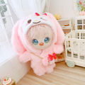 Genuine 20CM Idol Clothes Cinnamoroll Dog Kuromi My Melody Bodysuit Bag Doll Accessories Lisa Jennie TWICE Sana Fans Giftd Collection. 