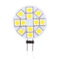 8Pcs G4 SMD 5050 LED 12V Warm White Marine Camper RV Light Bulb Lamp Spotlight Car -. 