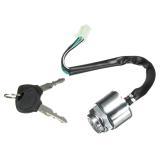 ATV Quad New Bike Buggy IGNITION BARREL KEY SWITCH 2 Keys 4 Pin Block ...