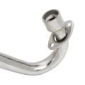 FOR CRF50 Highquality PIT BIKE FULL CHROME EXHAUST PIPE SYSTEM MUFFLER 50cc 110cc 125cc PITBIKE -. 