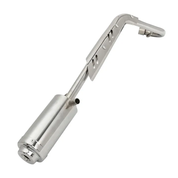 FOR%20CRF50%20Highquality%20PIT%20BIKE%20FULL%20CHROME%20EXHAUST%20PIPE%20SYSTEM%20MUFFLER%2050cc%20110cc%20125cc%20PITBIKE%20-%20-%20Image%203
