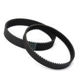 HTD5M-375 Black Timing Rubber Drive Belt Arc Teeth 15/20mm Width 1/5'' Pitch - 15mm