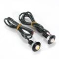 New 2x 3W LED Eagle Eye Yellow Light Daytime Running Car DRL Tail Backup Motor. 