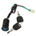 Universal Motorcycle Ignition Switch Key For Honda Yamaha Kawasaki Suzuki KTM -. 