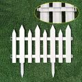 In Stock Vococal Mini Small Decorative Plastic Picket Fence for DIY Miniature Garden Dollhouse Barrier 50 x 30cm. 